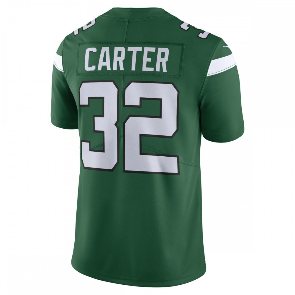Michael Carter New York Jets Nike Vapor F.U.S.E. Limited Jersey - Green-GridironStore